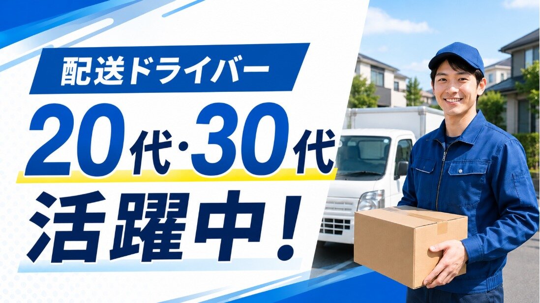 食品のルート配送/配送ドライバー/月給28万円以上可/20代活躍/未経験OK/土日休み/正社員/転勤なし/宅配#ha1